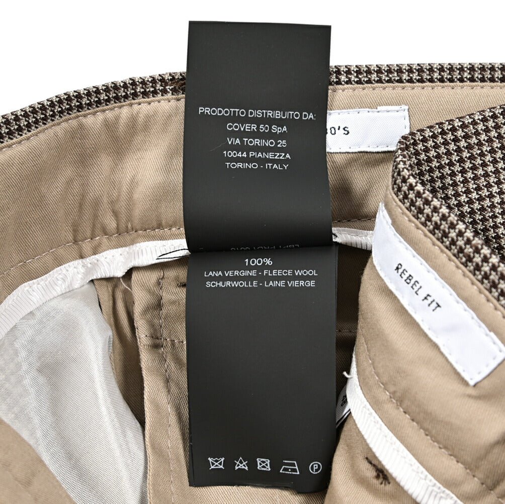 SALE|PT TORINO Edge "REBEL FIT" SUPER100’s ヴァージンウール100% ワンタックスラックス|423021 - 44|GUARDAROBA MILANO OFFICIAL STORE