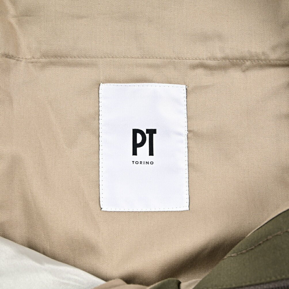 SALE|PT TORINO Edge "UNDICI" ストレッチウール ワンタックスラックス|423566 - 46|GUARDAROBA MILANO OFFICIAL STORE