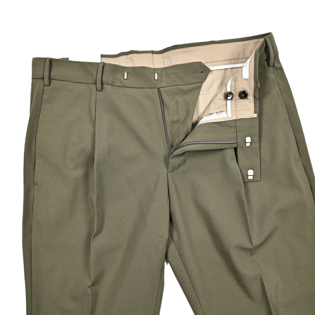 SALE|PT TORINO Edge "UNDICI" ストレッチウール ワンタックスラックス|423566 - 46|GUARDAROBA MILANO OFFICIAL STORE