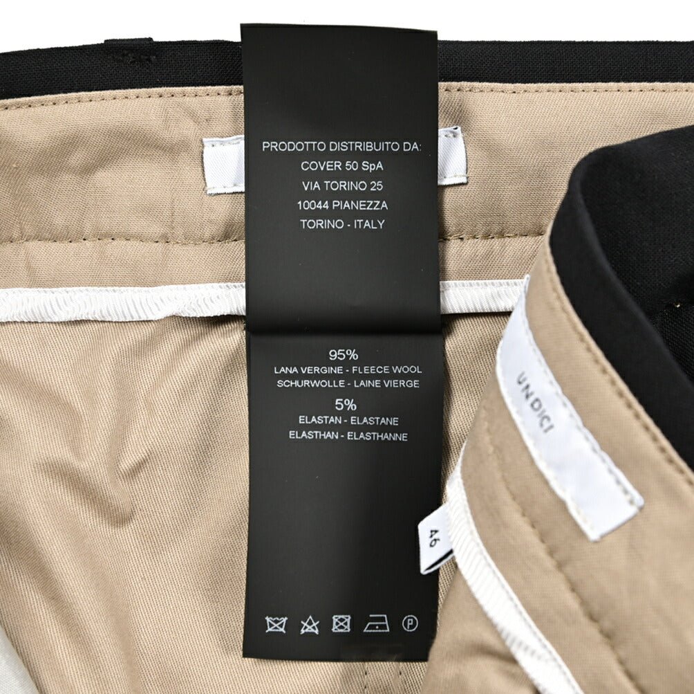 SALE|PT TORINO Edge "UNDICI" ストレッチウール ワンタックスラックス|423917 - 44|GUARDAROBA MILANO OFFICIAL STORE