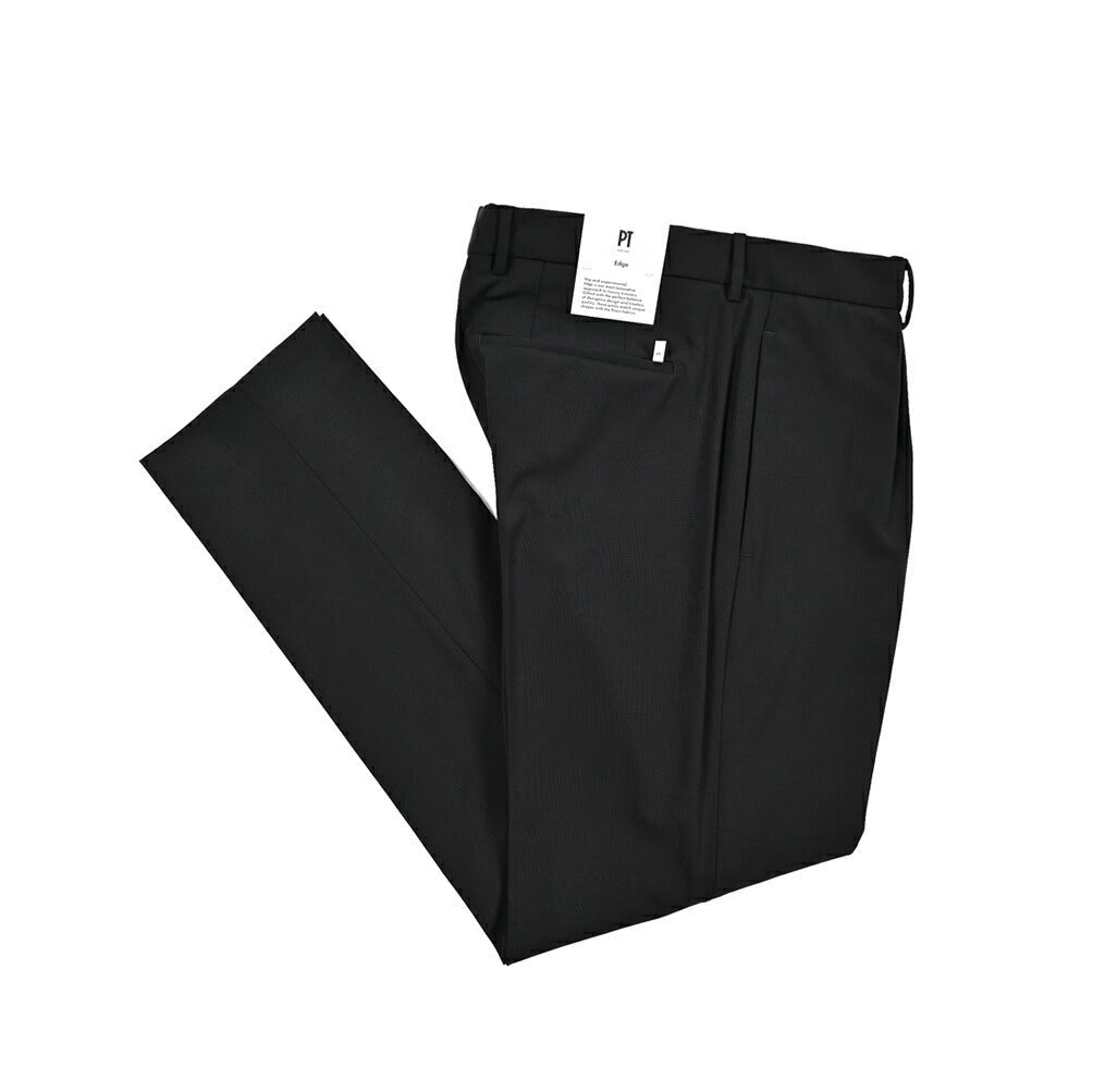 SALE|PT TORINO Edge "UNDICI" ストレッチウール ワンタックスラックス|423917 - 44|GUARDAROBA MILANO OFFICIAL STORE