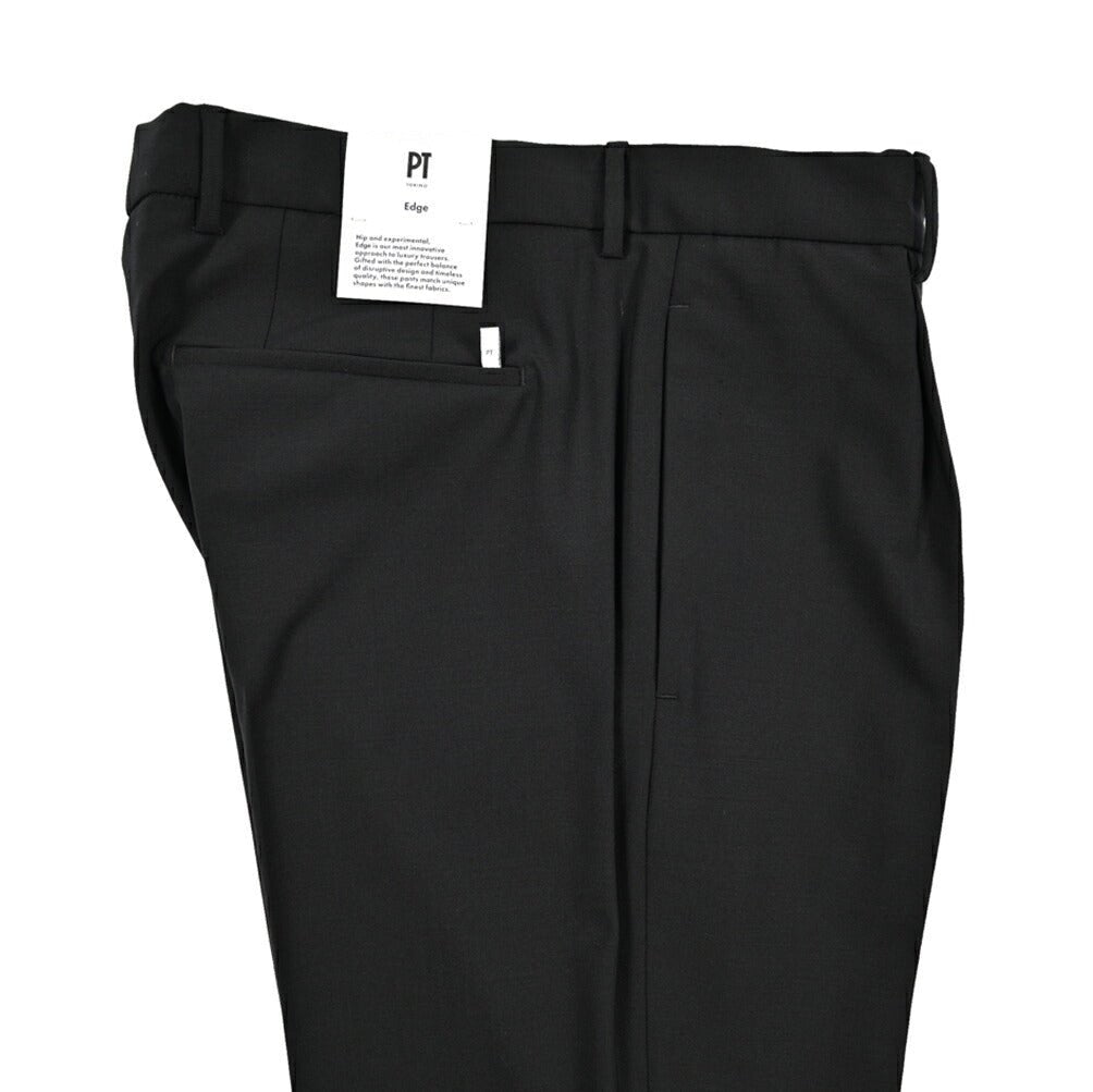 SALE|PT TORINO Edge "UNDICI" ストレッチウール ワンタックスラックス|423917 - 44|GUARDAROBA MILANO OFFICIAL STORE