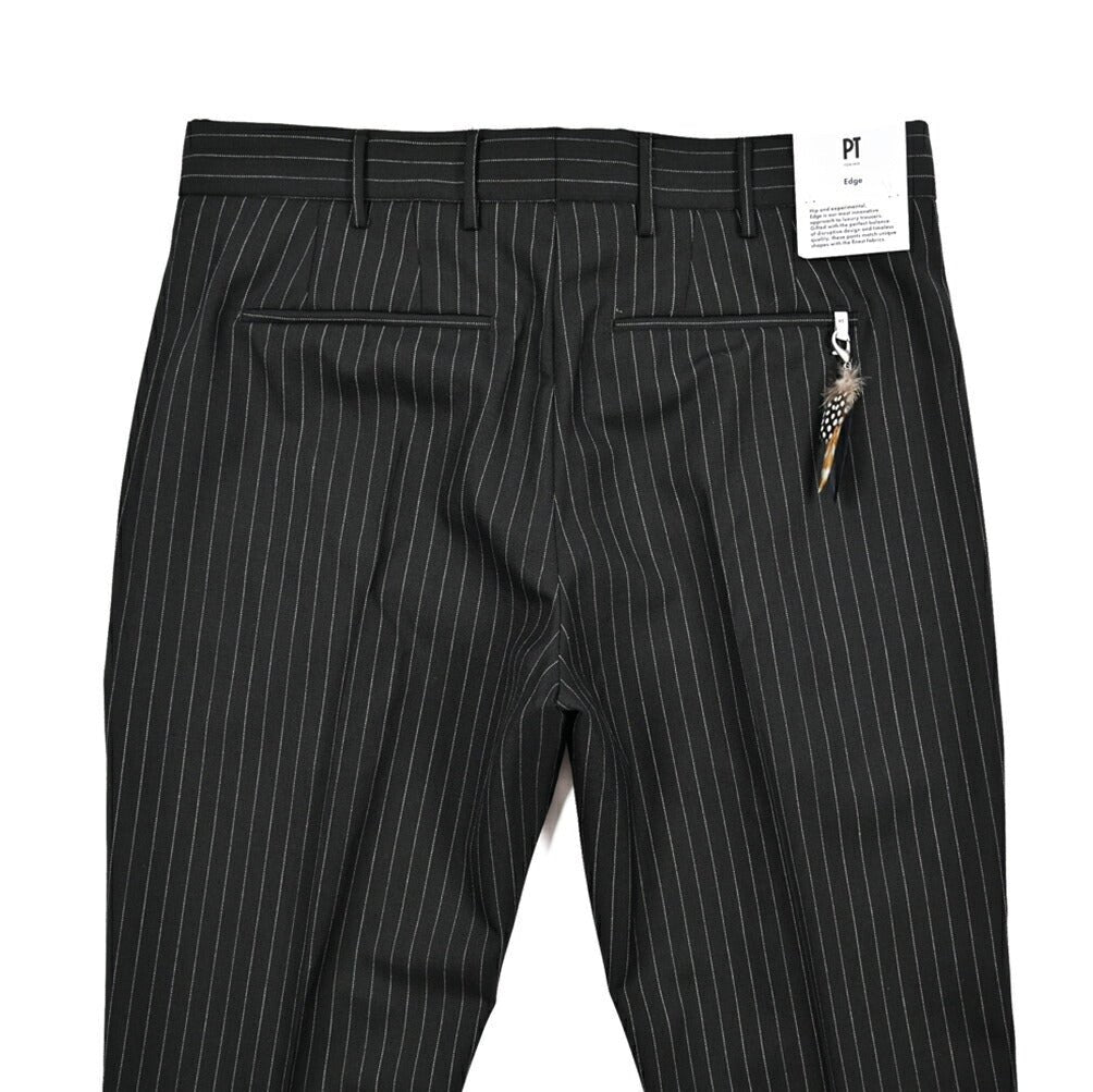 SALE|PT TORINO Edge "UNDICI" SUPER 100's ヴァージンウール100% ワンタックスラックス|423080 - 48|GUARDAROBA MILANO OFFICIAL STORE