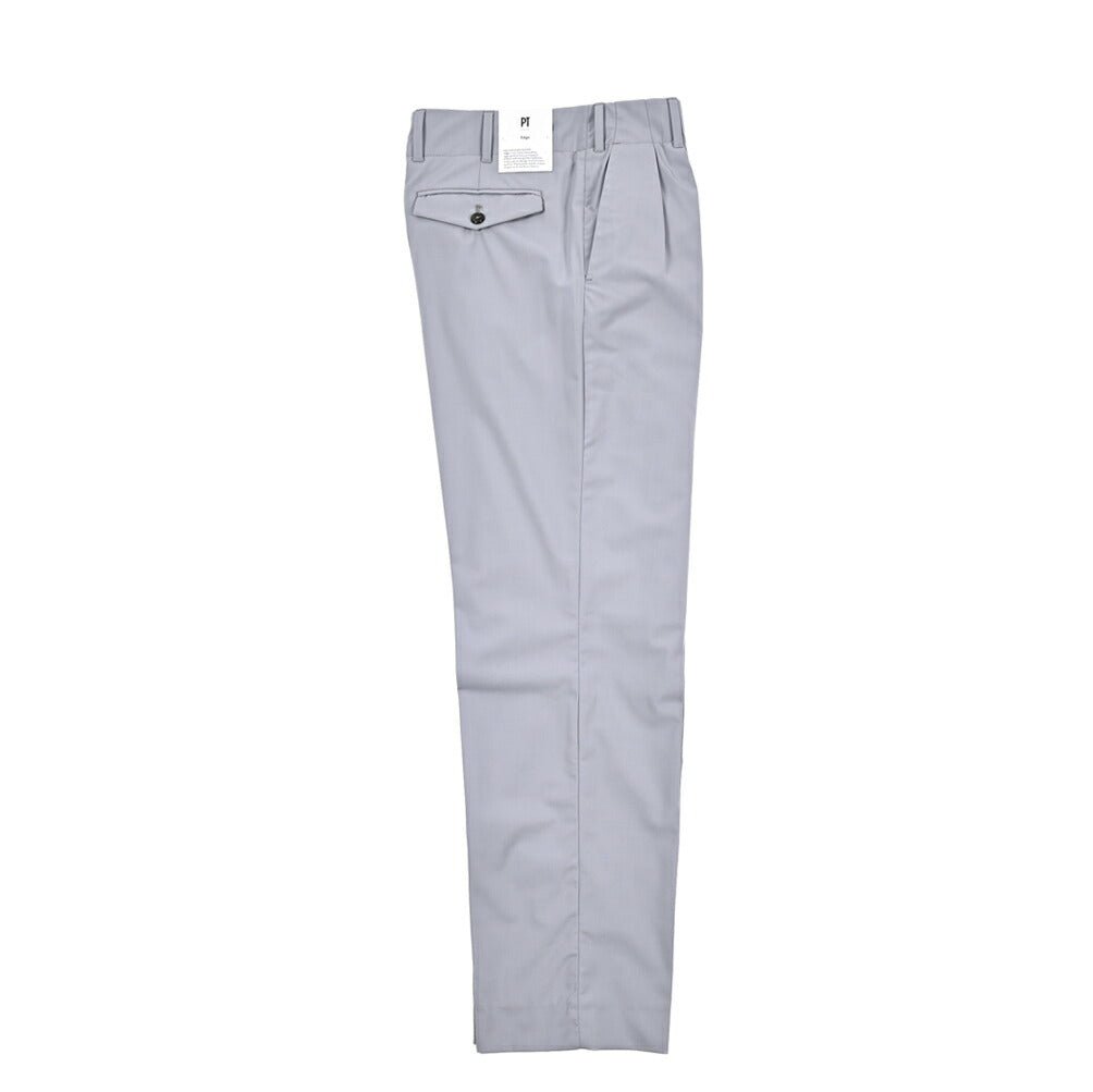 SALE|PT TORINO Edge "VENTI" ストレッチウール ツータックワイドスラックス|423400 - 48|GUARDAROBA MILANO OFFICIAL STORE