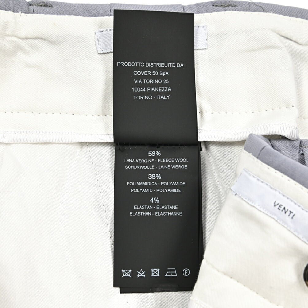 SALE|PT TORINO Edge "VENTI" ストレッチウール ツータックワイドスラックス|423400 - 48|GUARDAROBA MILANO OFFICIAL STORE