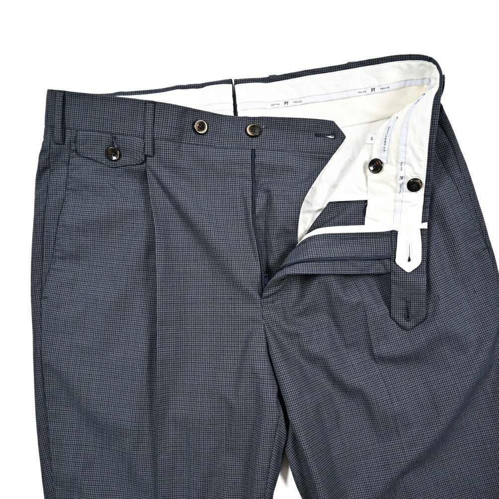SALE|PT TORINO "GENTLEMAN FIT" ストレッチウール ワンタックスラックス|423107 - 44|GUARDAROBA MILANO OFFICIAL STORE