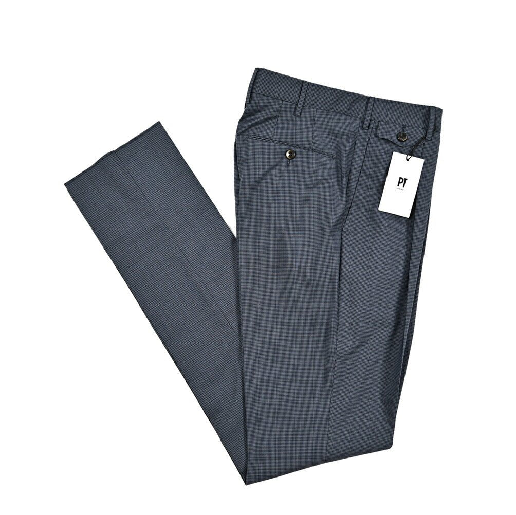 SALE|PT TORINO "GENTLEMAN FIT" ストレッチウール ワンタックスラックス|423107 - 44|GUARDAROBA MILANO OFFICIAL STORE