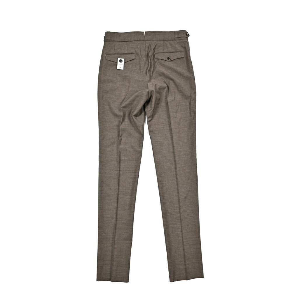 SALE|PT TORINO "GENTLEMAN FIT" ストレッチウール ツータックベルトレス スラックス|423385|GUARDAROBA MILANO OFFICIAL STORE