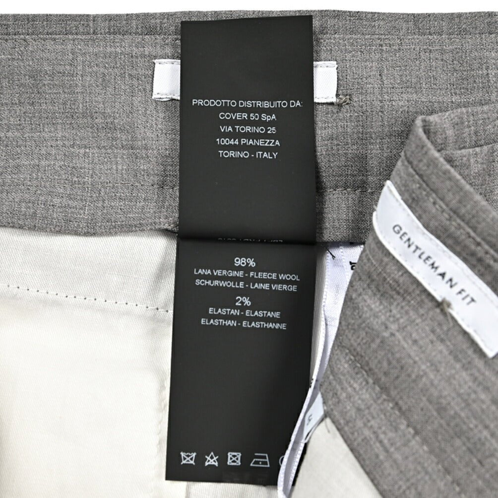 SALE|PT TORINO "GENTLEMAN FIT" ストレッチウール ツータックベルトレススラックス|423753|GUARDAROBA MILANO OFFICIAL STORE