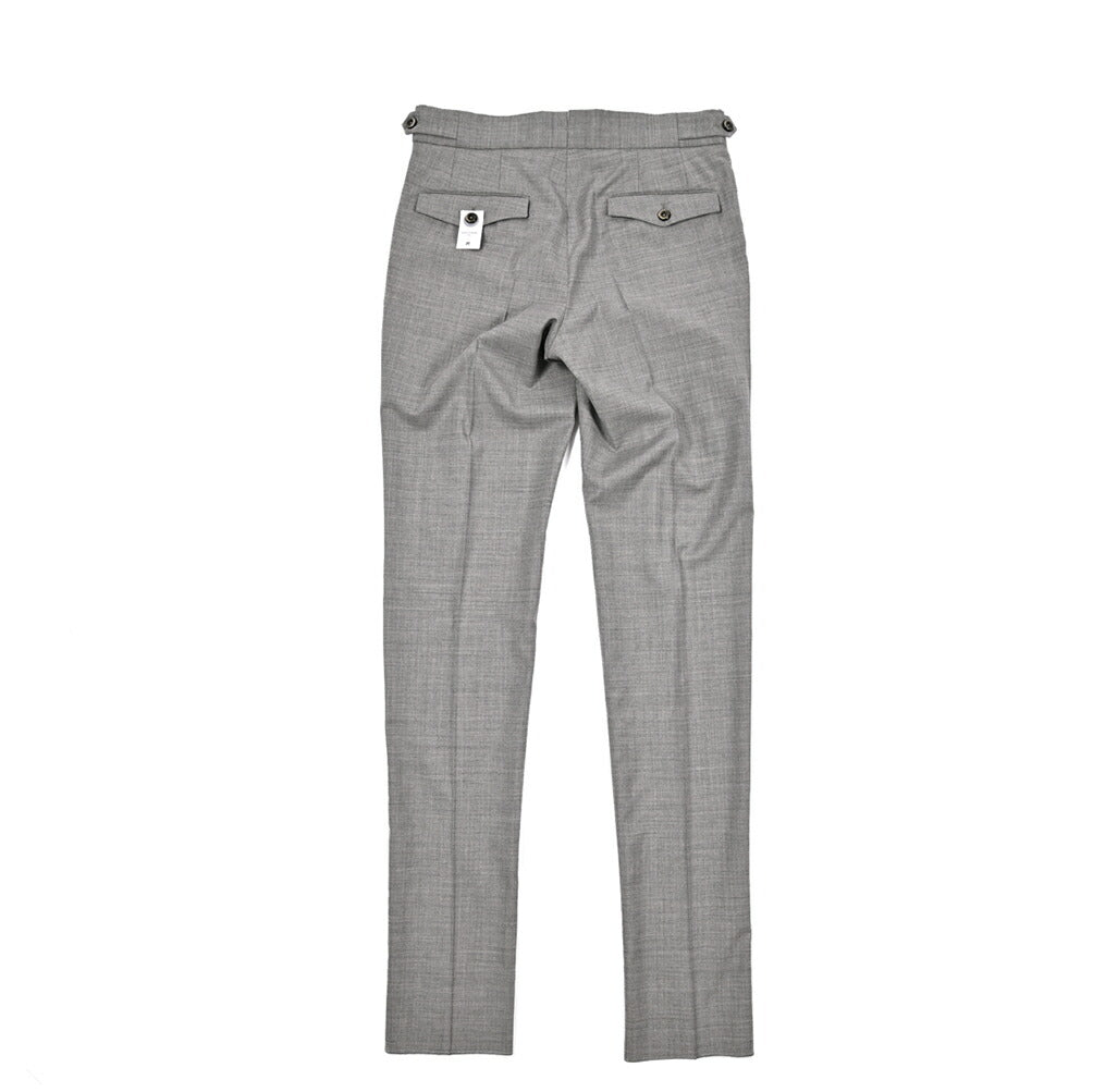 SALE|PT TORINO "GENTLEMAN FIT" ストレッチウール ツータックベルトレススラックス|423753|GUARDAROBA MILANO OFFICIAL STORE