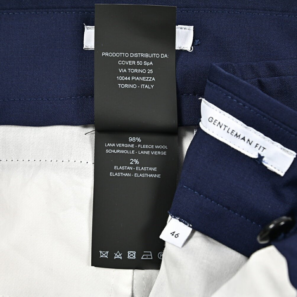 SALE|PT TORINO "GENTLEMAN FIT" ストレッチウール ツータックベルトレススラックス|423797 - 44|GUARDAROBA MILANO OFFICIAL STORE