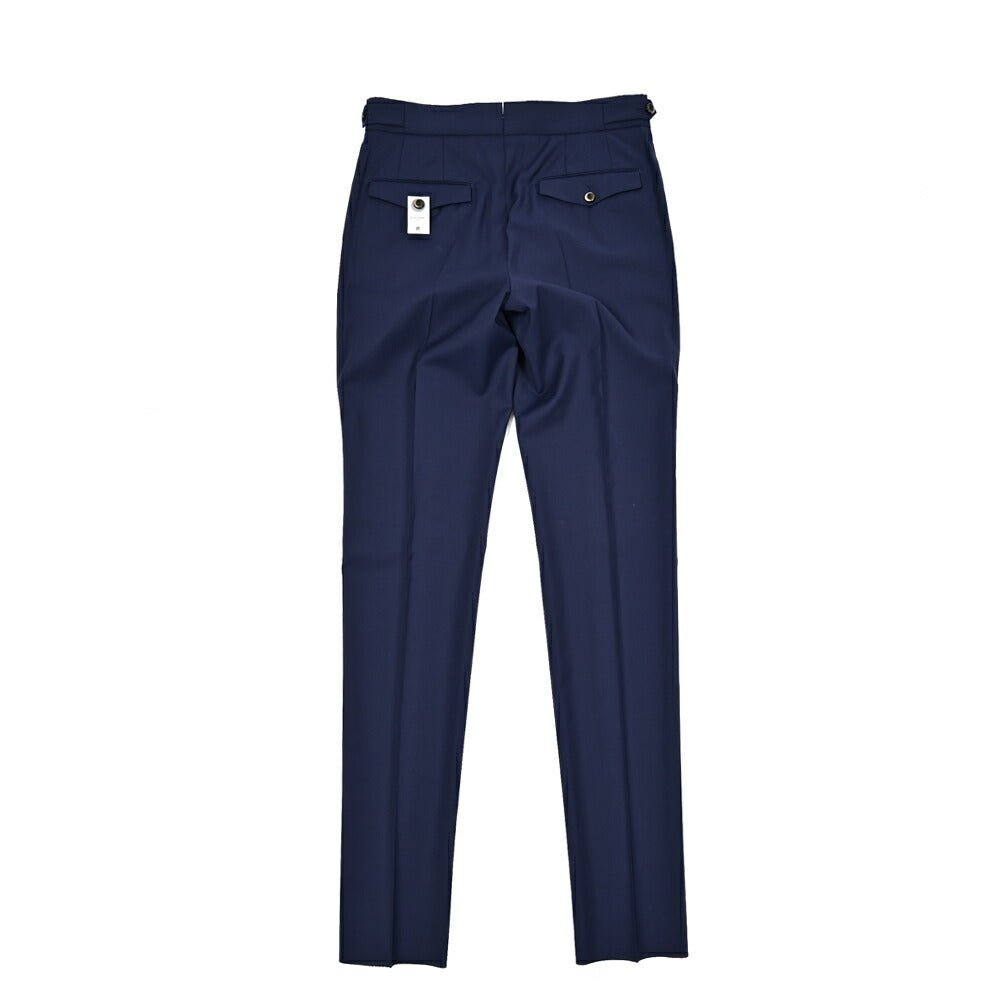 SALE|PT TORINO "GENTLEMAN FIT" ストレッチウール ツータックベルトレススラックス|423797 - 44|GUARDAROBA MILANO OFFICIAL STORE