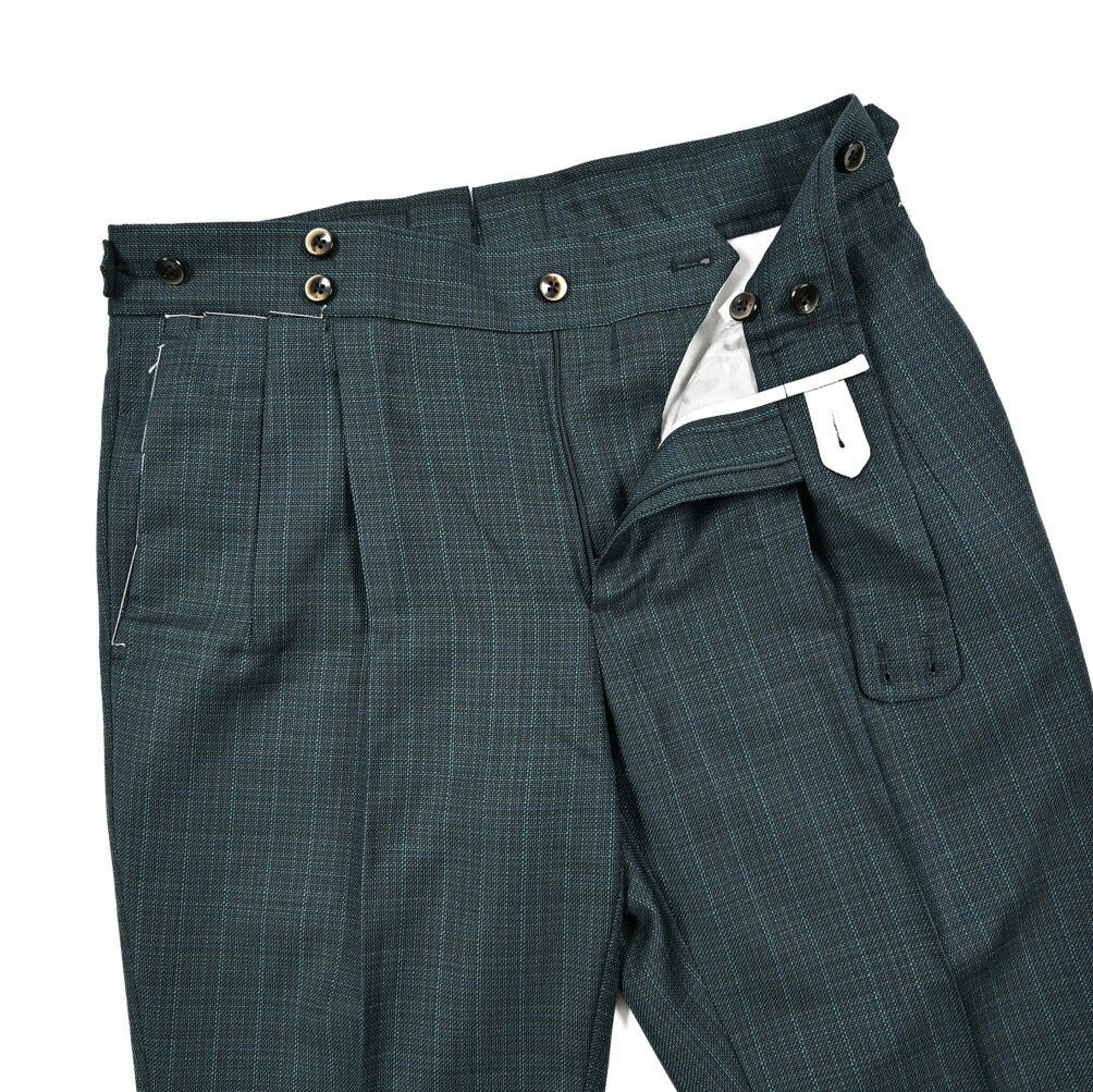 SALE|PT TORINO "GENTLEMAN FIT" SUPER100’s ヴァージンウール100% ツータックベルトレススラックス|423017 - 48|GUARDAROBA MILANO OFFICIAL STORE