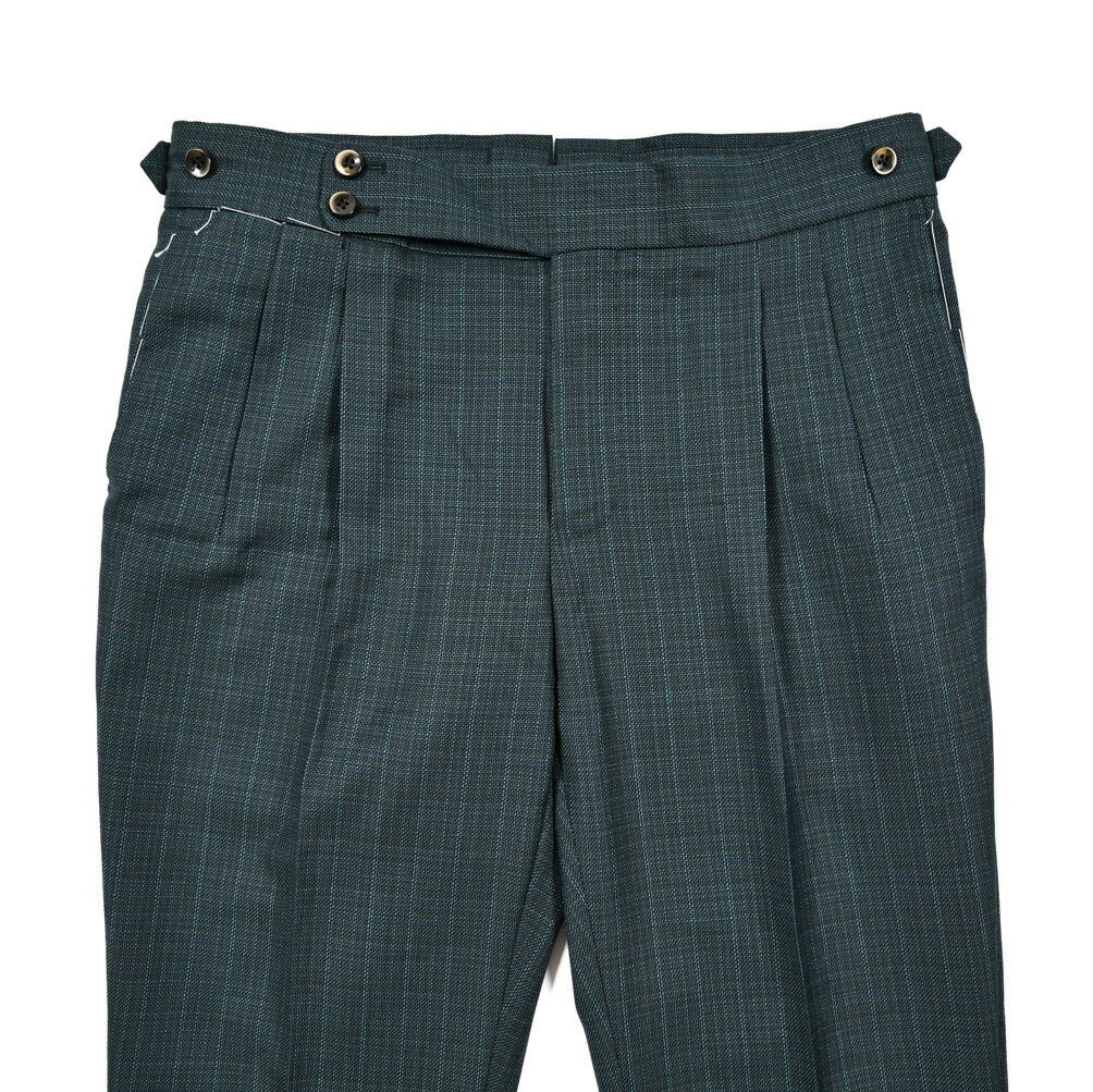 SALE|PT TORINO "GENTLEMAN FIT" SUPER100’s ヴァージンウール100% ツータックベルトレススラックス|423017 - 48|GUARDAROBA MILANO OFFICIAL STORE