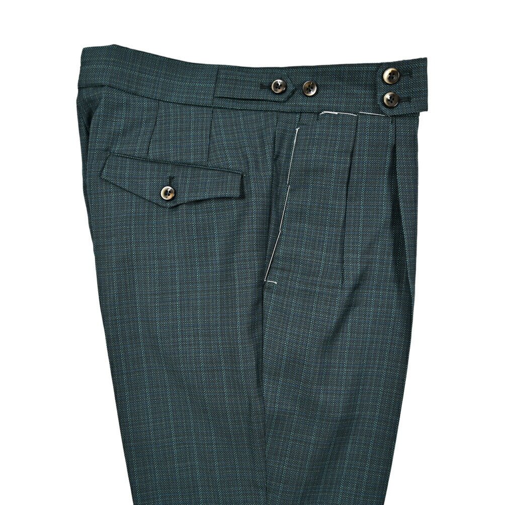 SALE|PT TORINO "GENTLEMAN FIT" SUPER100’s ヴァージンウール100% ツータックベルトレススラックス|423017 - 48|GUARDAROBA MILANO OFFICIAL STORE