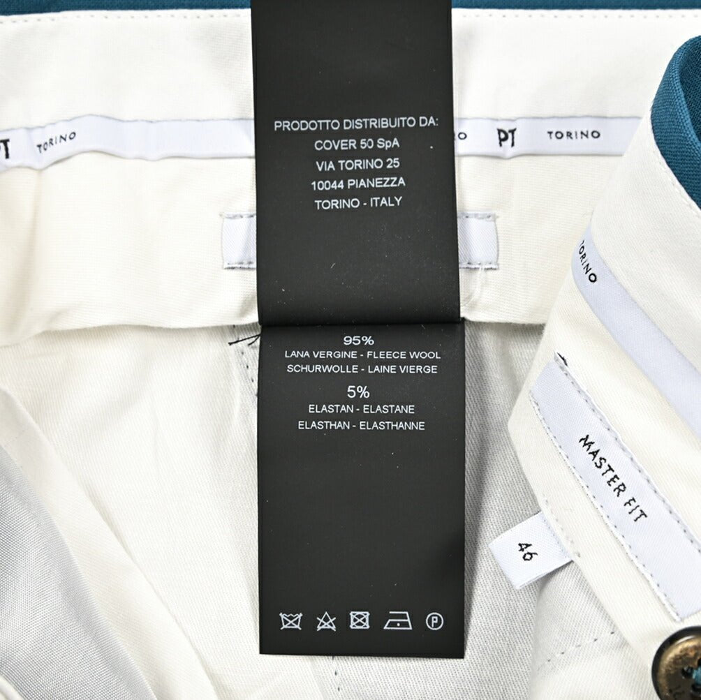 SALE|PT TORINO "MASTER FIT" ストレッチウール ワンタックスラックス|423117 - 46|GUARDAROBA MILANO OFFICIAL STORE