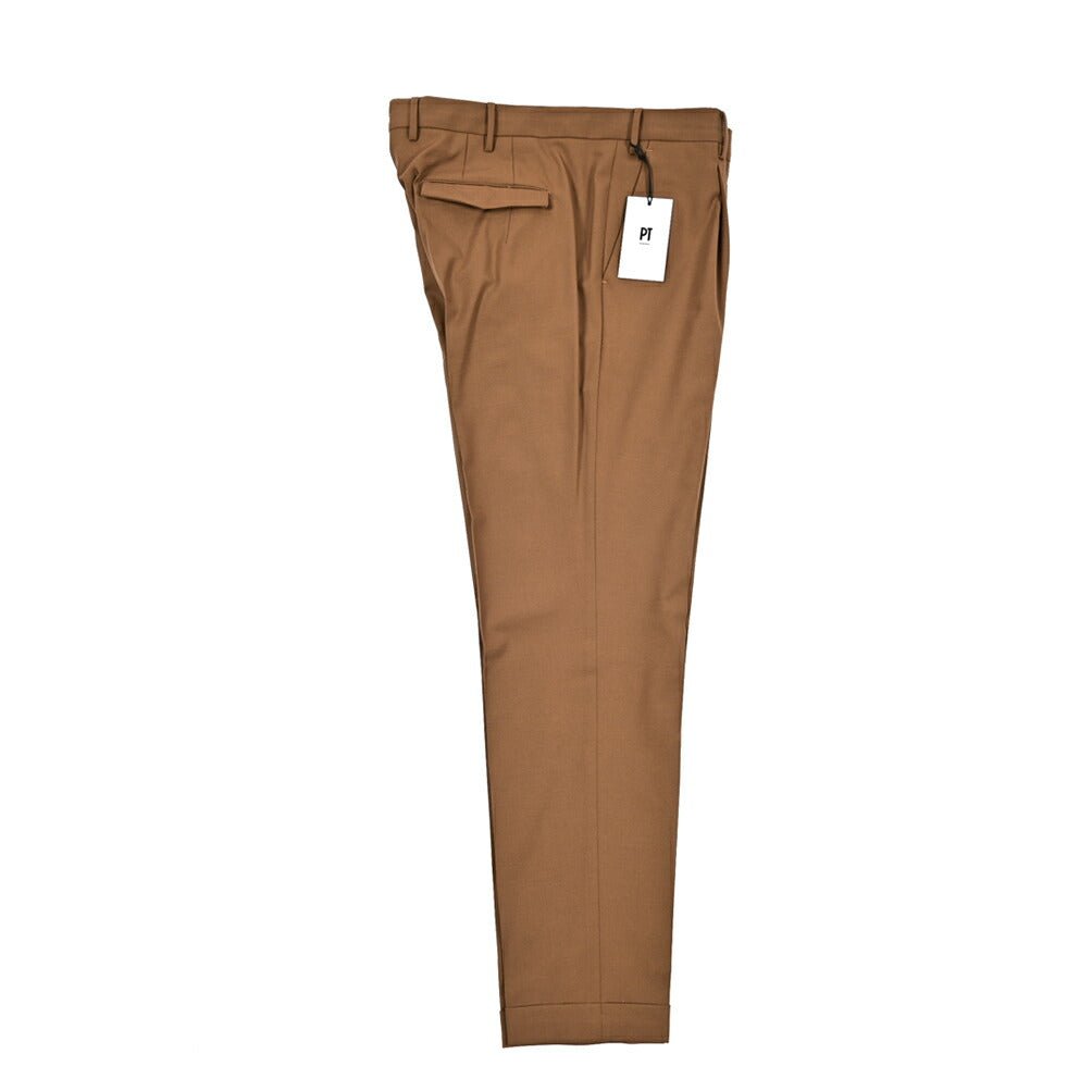 SALE|PT TORINO "MASTER FIT" ストレッチウール ワンタックスラックス|423221 - 52|GUARDAROBA MILANO OFFICIAL STORE