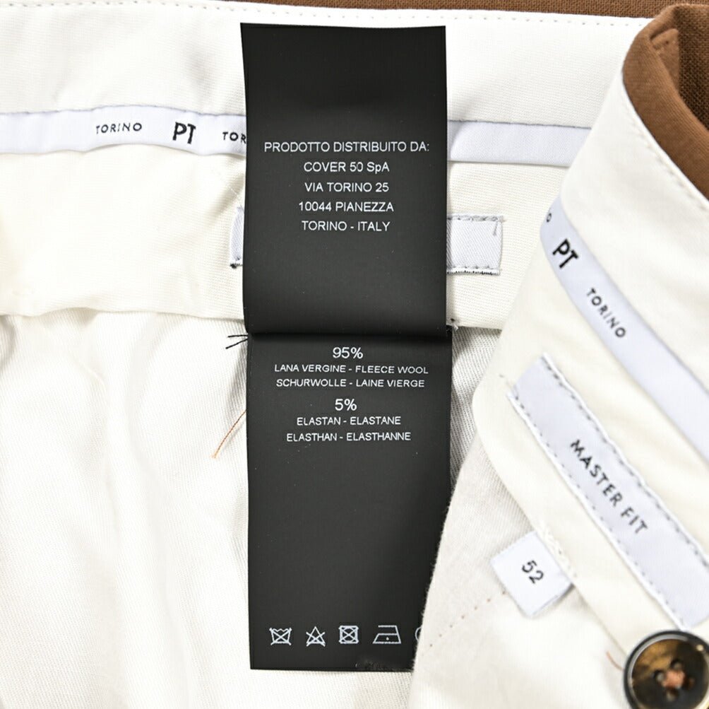 SALE|PT TORINO "MASTER FIT" ストレッチウール ワンタックスラックス|423221 - 52|GUARDAROBA MILANO OFFICIAL STORE