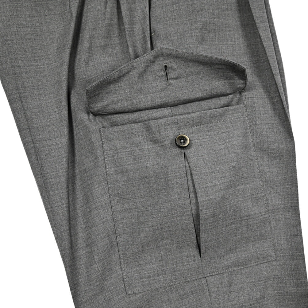 SALE|PT TORINO "MASTER FIT" ストレッチウール イージーカーゴパンツ|423359 - 46|GUARDAROBA MILANO OFFICIAL STORE