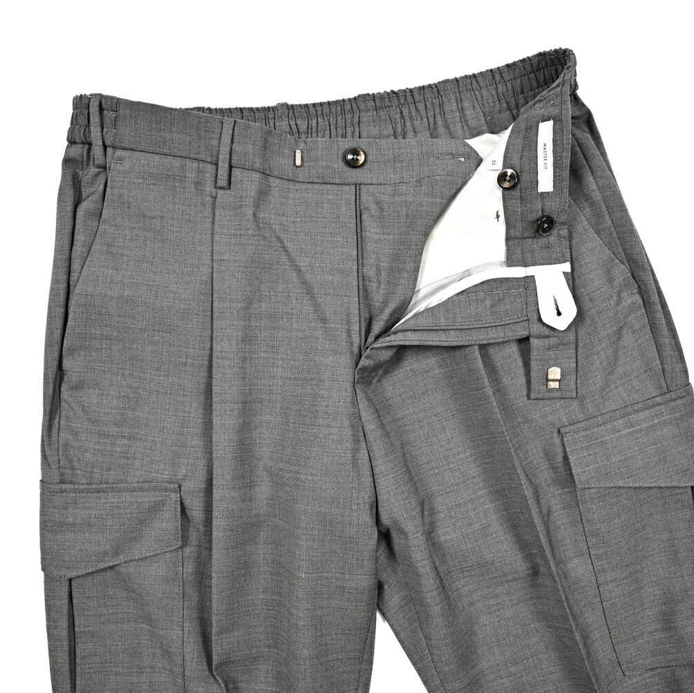 SALE|PT TORINO "MASTER FIT" ストレッチウール イージーカーゴパンツ|423359 - 46|GUARDAROBA MILANO OFFICIAL STORE