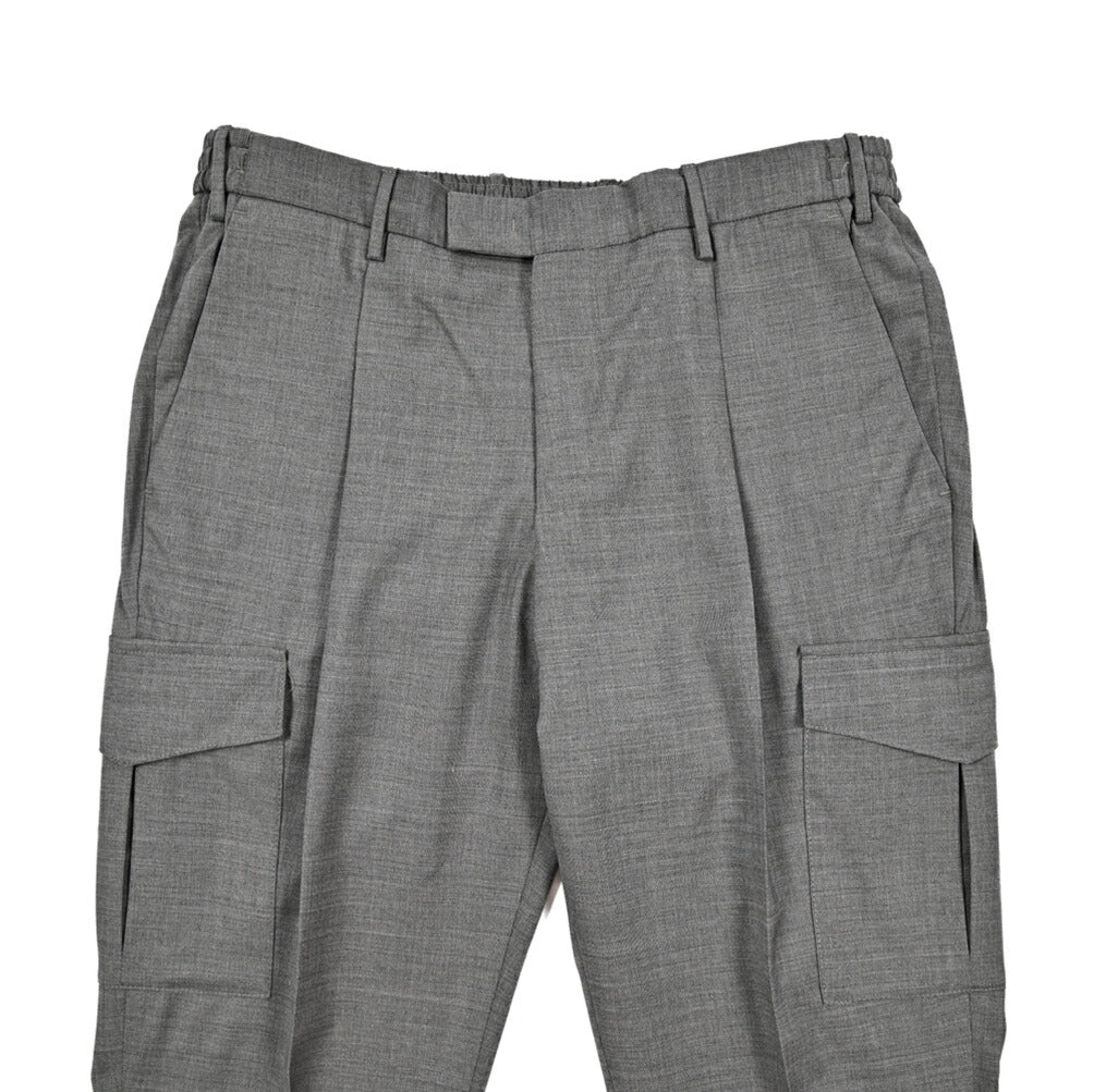 SALE|PT TORINO "MASTER FIT" ストレッチウール イージーカーゴパンツ|423359 - 46|GUARDAROBA MILANO OFFICIAL STORE