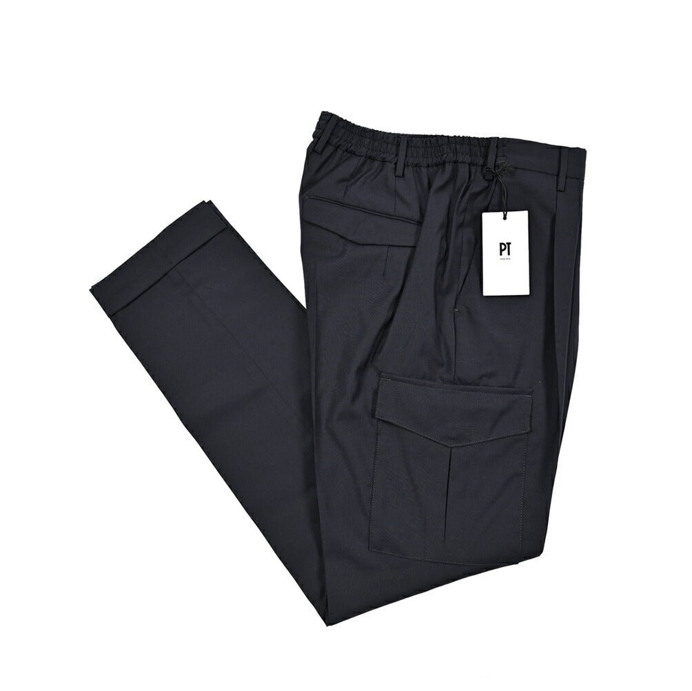SALE|PT TORINO "MASTER FIT" ストレッチウール イージーカーゴパンツ|423368 - 46|GUARDAROBA MILANO OFFICIAL STORE