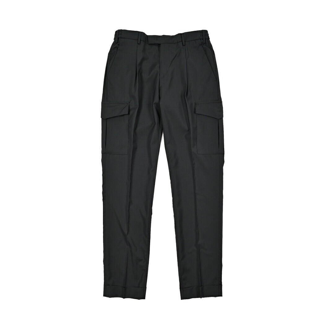 SALE|PT TORINO "MASTER FIT" ストレッチウール テーパードカーゴパンツ|423379 - 48|GUARDAROBA MILANO OFFICIAL STORE