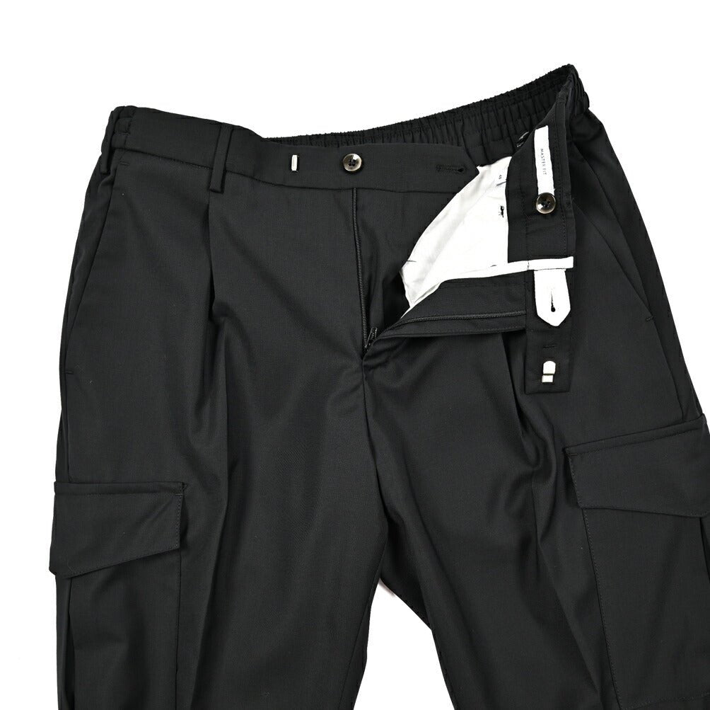 SALE|PT TORINO "MASTER FIT" ストレッチウール テーパードカーゴパンツ|423379 - 48|GUARDAROBA MILANO OFFICIAL STORE