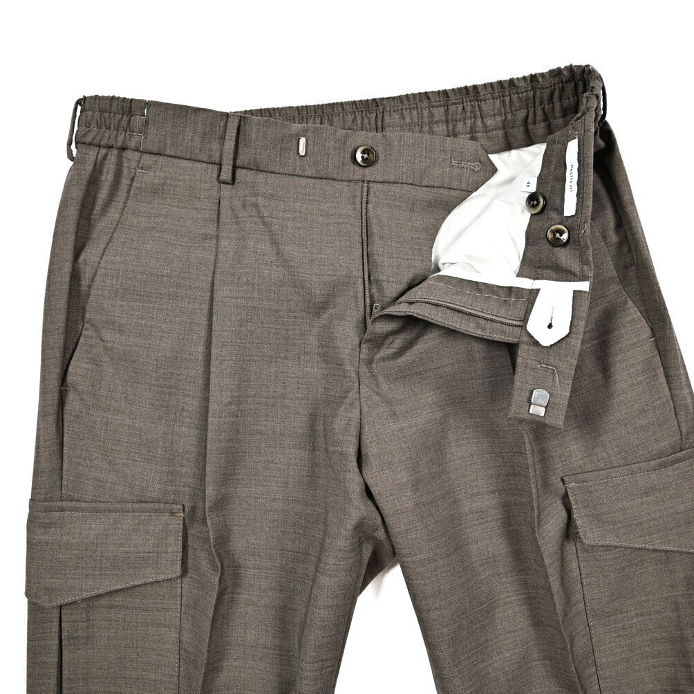 SALE|PT TORINO "MASTER FIT" ストレッチウール イージーカーゴパンツ|423393 - 46|GUARDAROBA MILANO OFFICIAL STORE