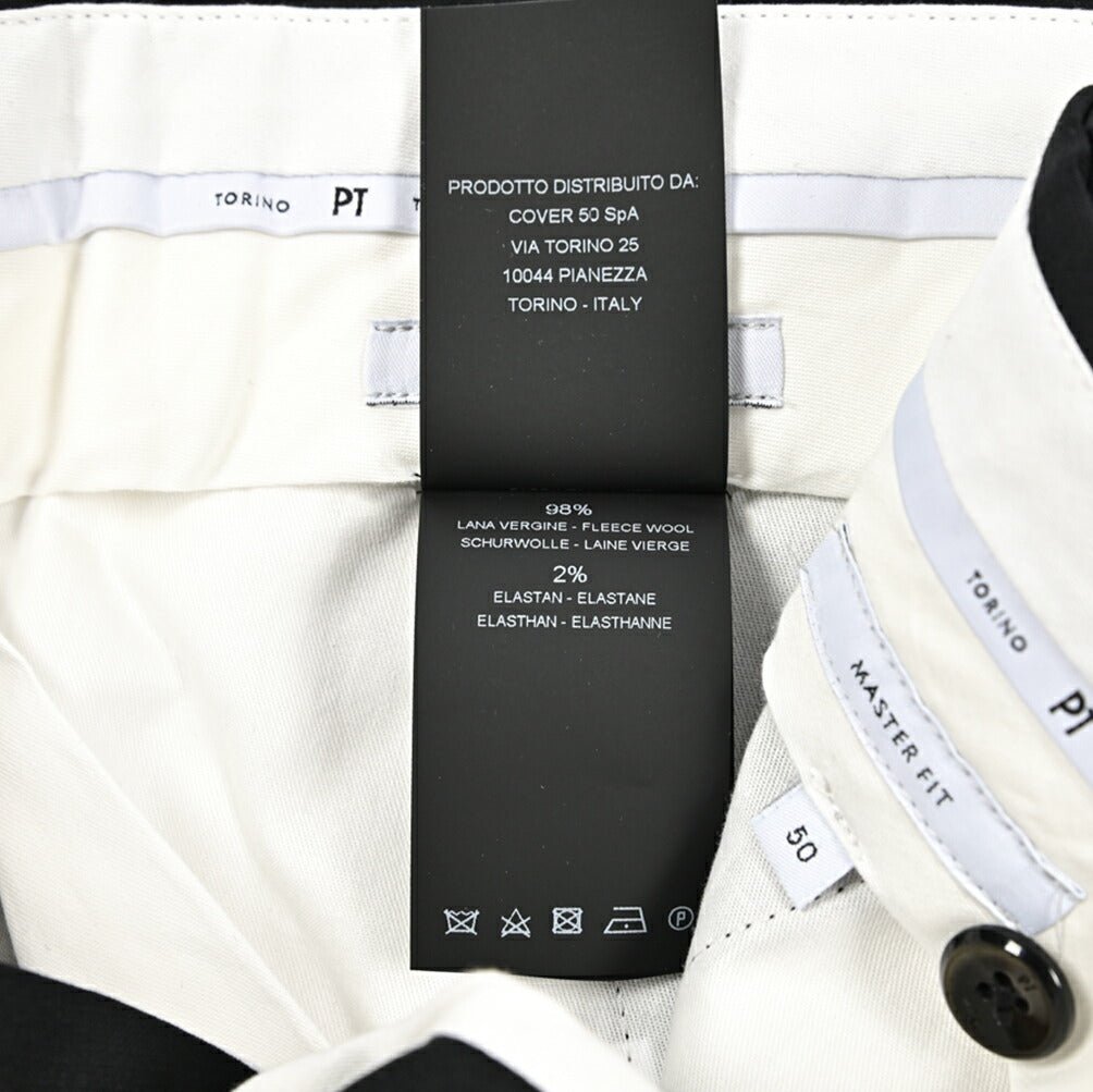 SALE|PT TORINO "MASTER FIT" ストレッチウール ワンタックスラックス|423397 - 54|GUARDAROBA MILANO OFFICIAL STORE