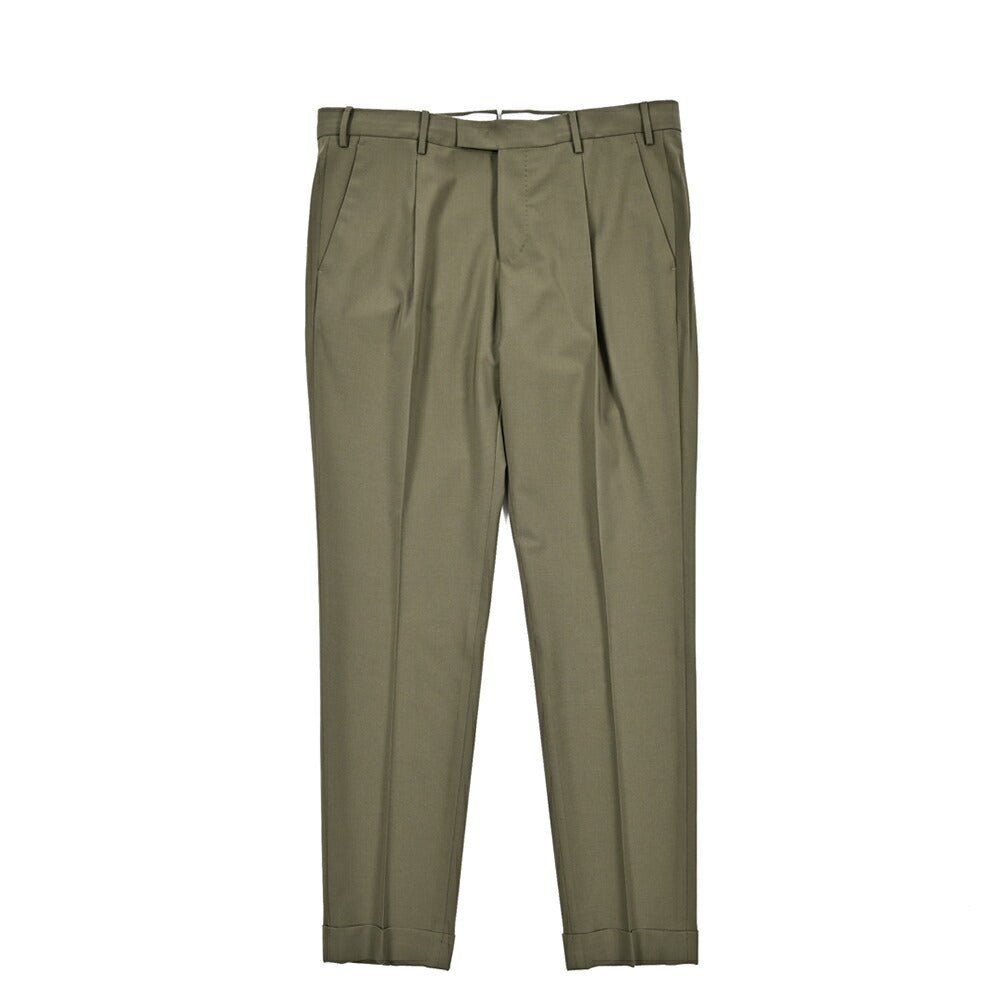 SALE|PT TORINO "MASTER FIT" ストレッチウール ワンタックスラックス|423577 - 50|GUARDAROBA MILANO OFFICIAL STORE