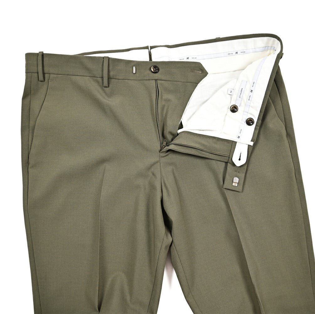 SALE|PT TORINO "MASTER FIT" ストレッチウール ノータックスラックス|423596 - 54|GUARDAROBA MILANO OFFICIAL STORE
