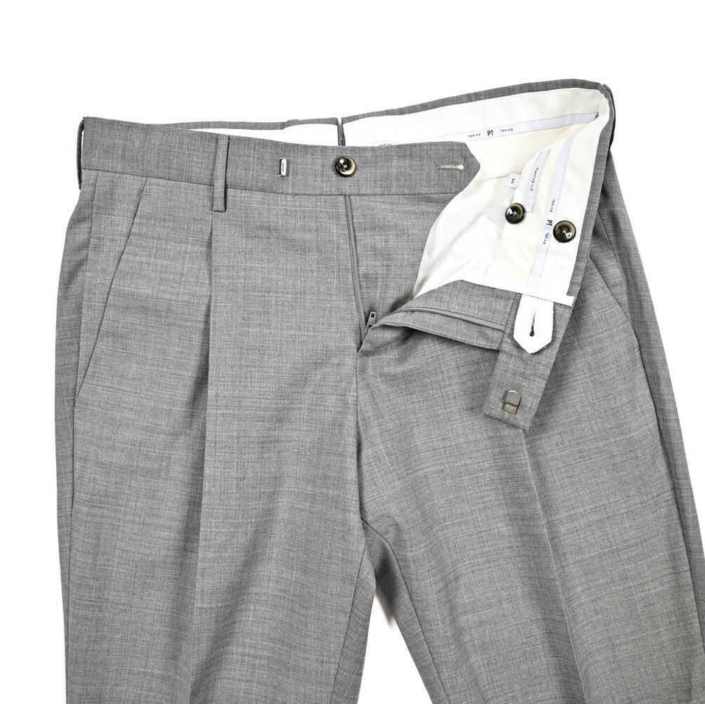 SALE|PT TORINO "MASTER FIT" ストレッチウール ワンタックテーパードスラックス|423763 - 44|GUARDAROBA MILANO OFFICIAL STORE