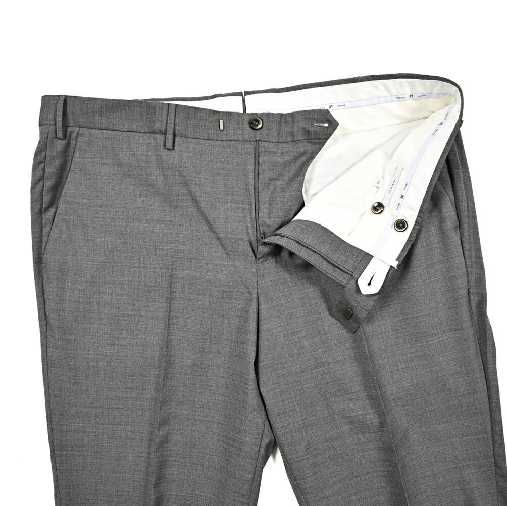 SALE|PT TORINO "MASTER FIT" ストレッチウール ワンタックテーパードスラックス|423771|GUARDAROBA MILANO OFFICIAL STORE