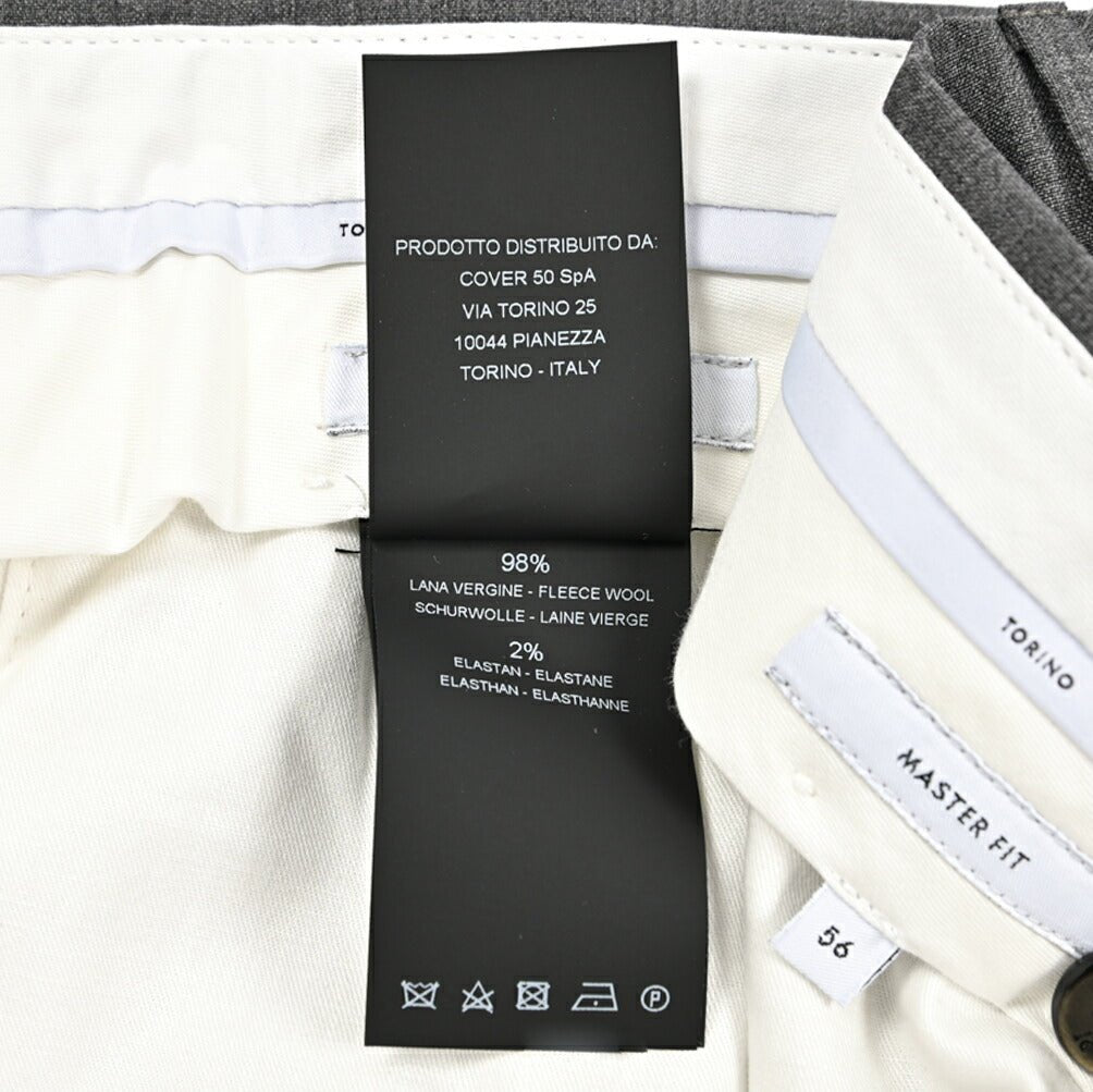 SALE|PT TORINO "MASTER FIT" ストレッチウール ワンタックテーパードスラックス|423771|GUARDAROBA MILANO OFFICIAL STORE