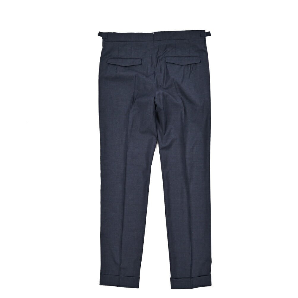 SALE|PT TORINO "MASTER FIT" ストレッチウール ベルトレステーパードスラックス|423826 - 48|GUARDAROBA MILANO OFFICIAL STORE