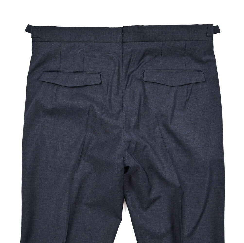 SALE|PT TORINO "MASTER FIT" ストレッチウール ベルトレステーパードスラックス|423826 - 48|GUARDAROBA MILANO OFFICIAL STORE