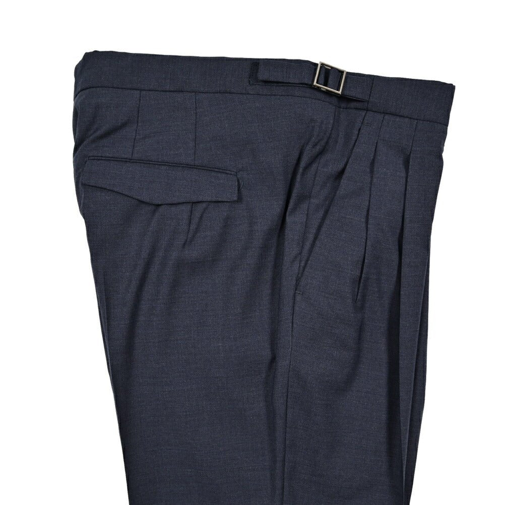 SALE|PT TORINO "MASTER FIT" ストレッチウール ベルトレステーパードスラックス|423826 - 48|GUARDAROBA MILANO OFFICIAL STORE