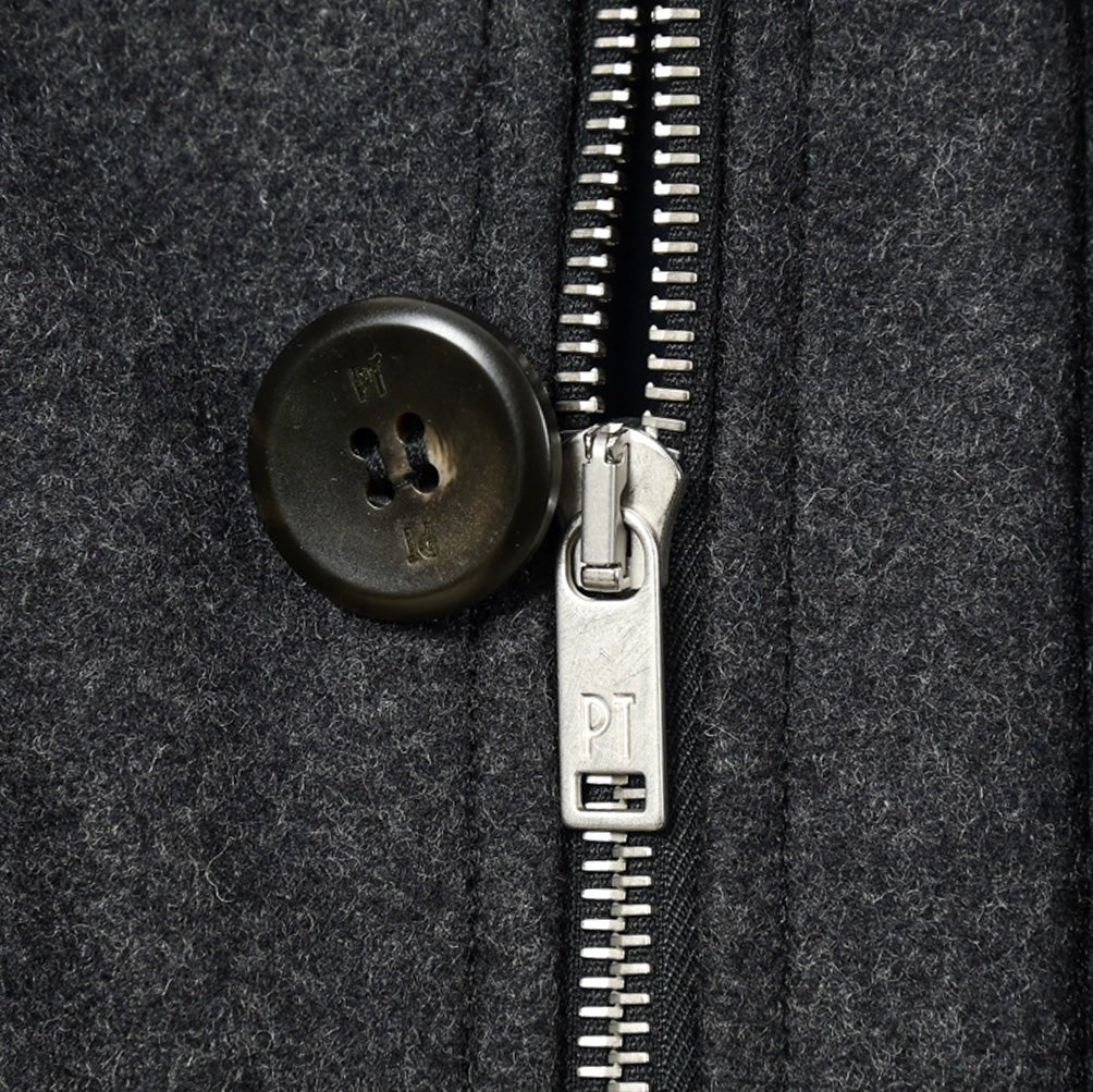 SALE|PT TORINO ウールメルトン フード付きブルゾン / PT01|397454 - B - 48|GUARDAROBA MILANO OFFICIAL STORE