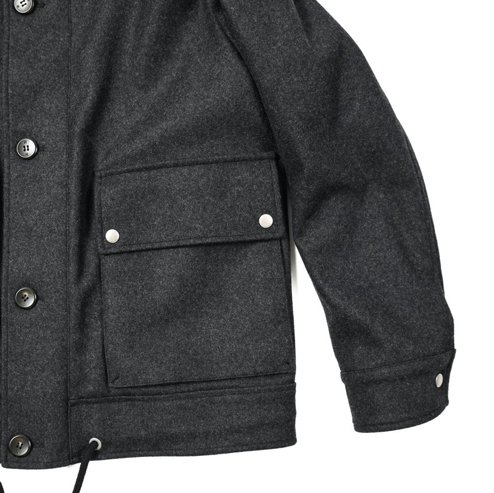 SALE|PT TORINO ウールメルトン フード付きブルゾン / PT01|397454 - B - 48|GUARDAROBA MILANO OFFICIAL STORE