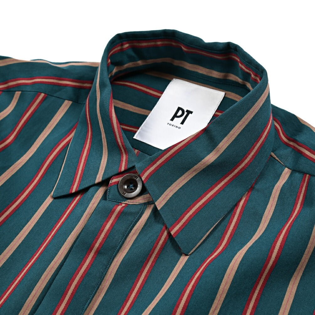 SALE|PT TORINO ビスコースナイロン プルオーバーシャツ / PT01|412864|GUARDAROBA MILANO OFFICIAL STORE