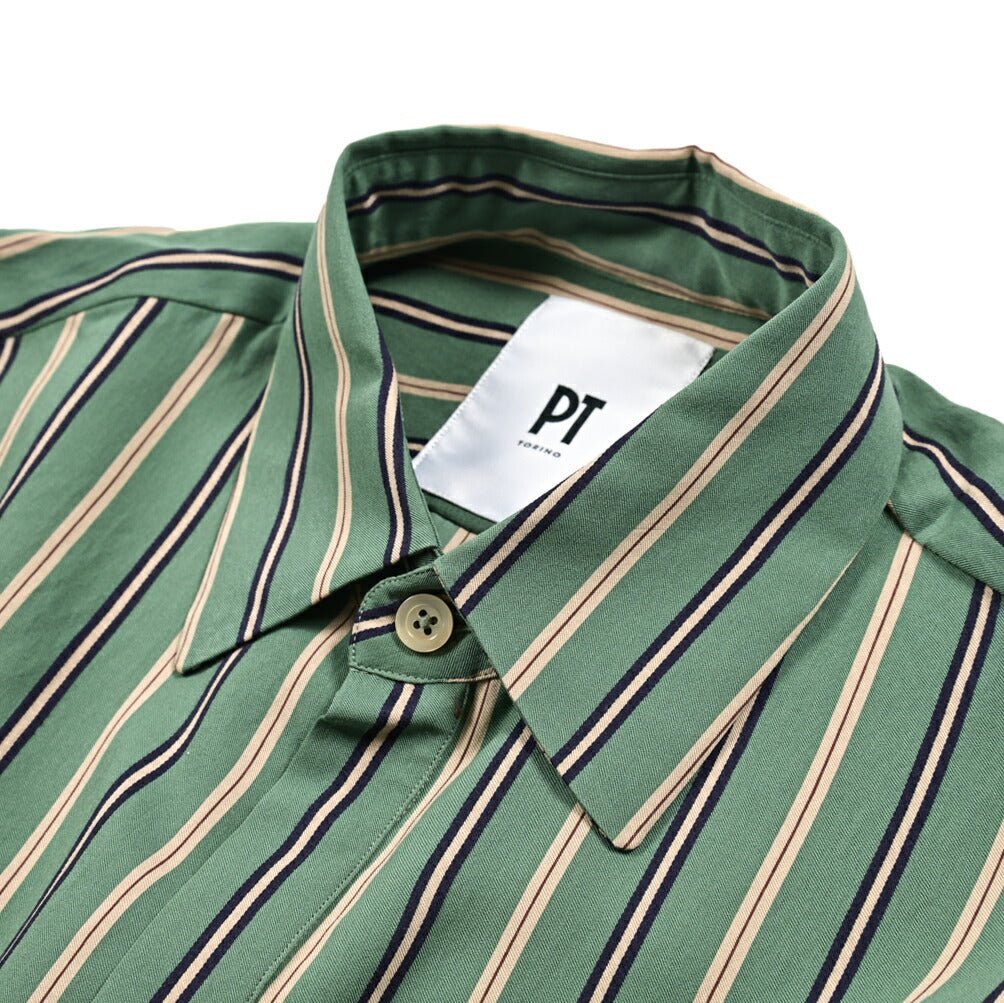 SALE|PT TORINO ビスコースナイロン プルオーバーシャツ / PT01|412865 - 40|GUARDAROBA MILANO OFFICIAL STORE