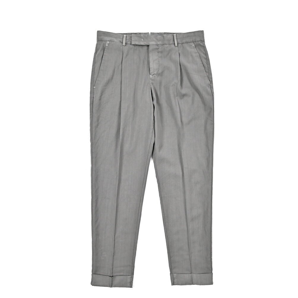 SALE|PT TORINO "REBEL FIT" SUPER 110's ヴァージンウール100% ワンタックスラックス(製品染め)|423346 - 46|GUARDAROBA MILANO OFFICIAL STORE