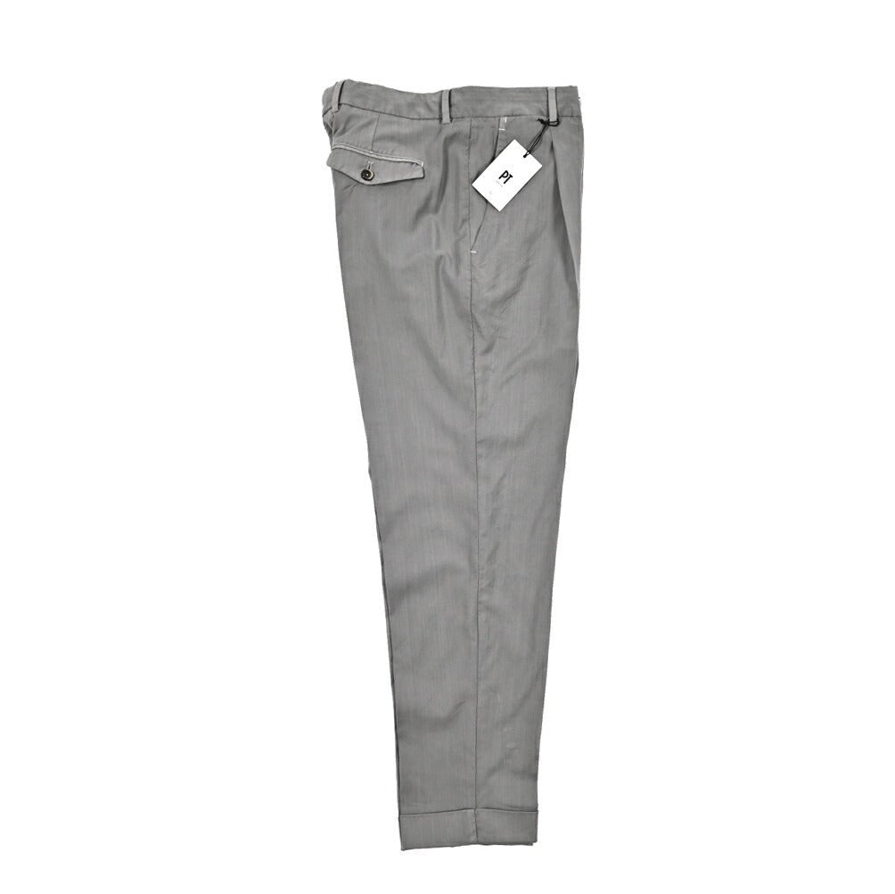 SALE|PT TORINO "REBEL FIT" SUPER 110's ヴァージンウール100% ワンタックスラックス(製品染め)|423346 - 46|GUARDAROBA MILANO OFFICIAL STORE