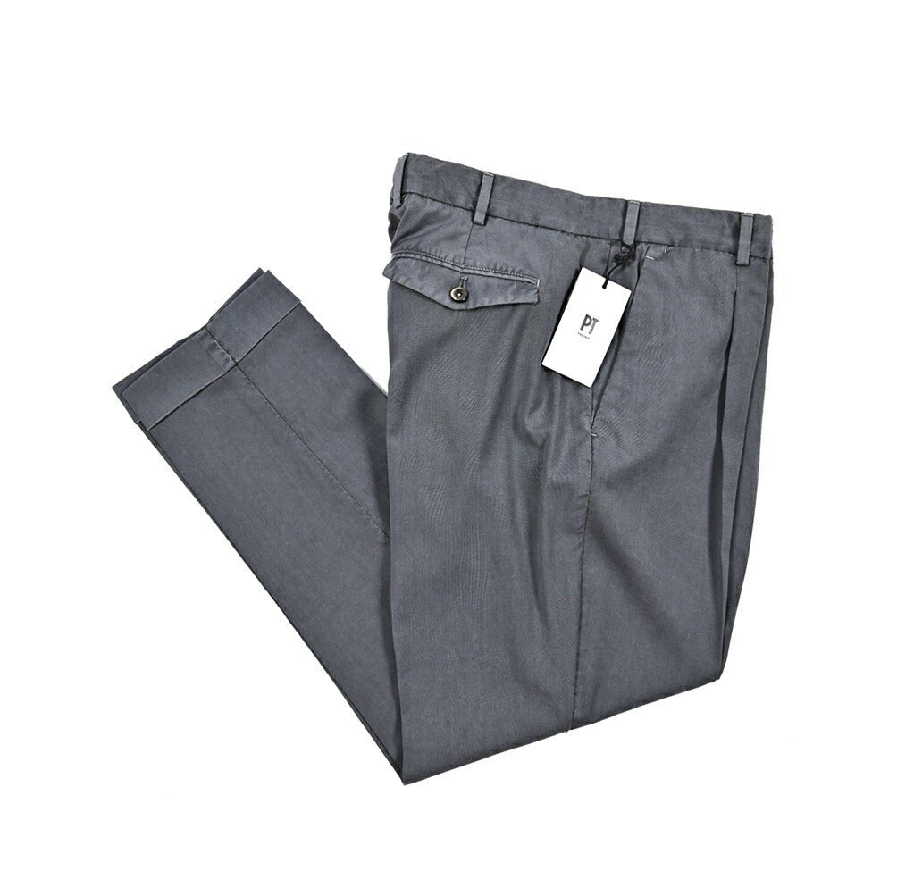 SALE|PT TORINO "REBEL FIT" SUPER 110's ヴァージンウール100% リラックステーパードスラックス (製品染め)|423695 - 44|GUARDAROBA MILANO OFFICIAL STORE