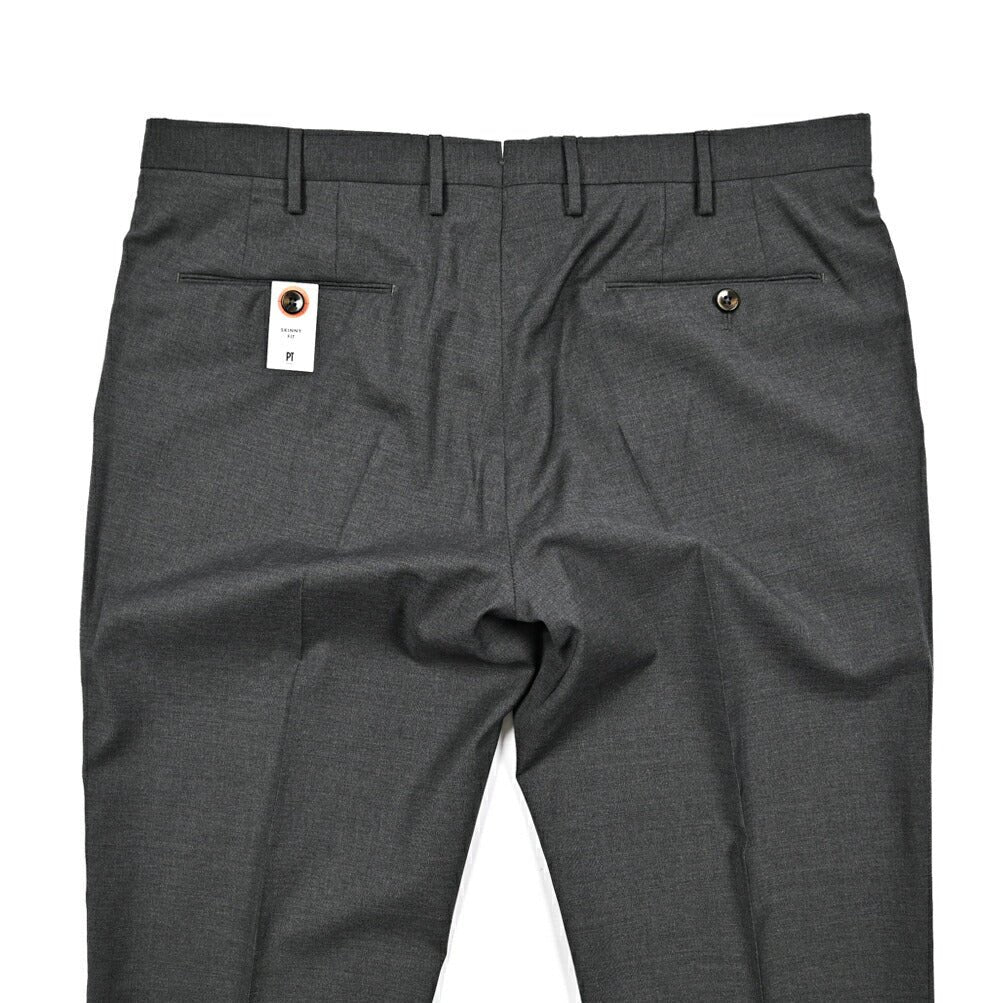 SALE|PT TORINO "SKINNY FIT" ストレッチウール ノータックスラックス|423498|GUARDAROBA MILANO OFFICIAL STORE