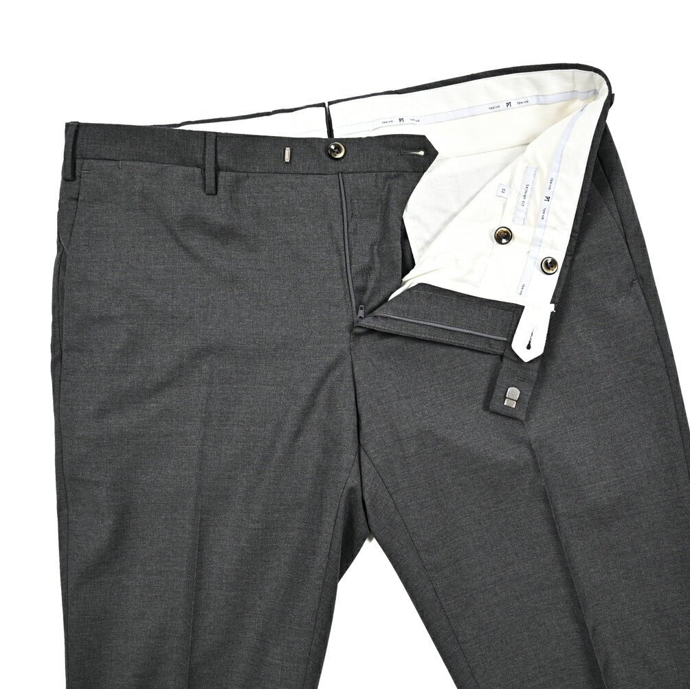SALE|PT TORINO "SKINNY FIT" ストレッチウール ノータックスラックス|423498|GUARDAROBA MILANO OFFICIAL STORE