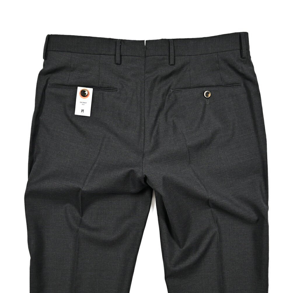 SALE|PT TORINO "SKINNY FIT" ストレッチウール ノータックスラックス|423518 - 46|GUARDAROBA MILANO OFFICIAL STORE