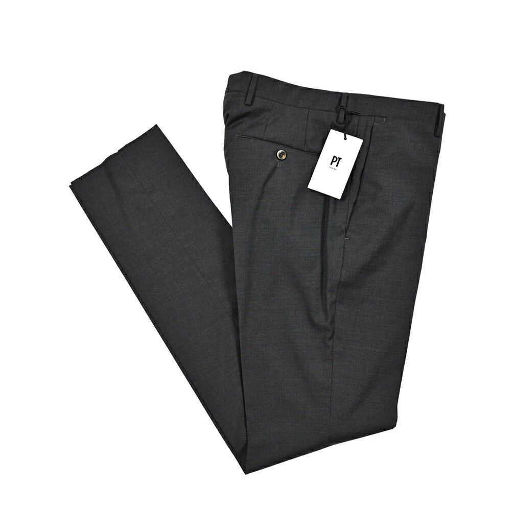 SALE|PT TORINO "SKINNY FIT" ストレッチウール ノータックスラックス|423518 - 46|GUARDAROBA MILANO OFFICIAL STORE