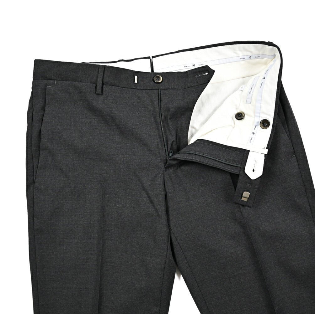SALE|PT TORINO "SKINNY FIT" ストレッチウール ノータックスラックス|423518 - 46|GUARDAROBA MILANO OFFICIAL STORE